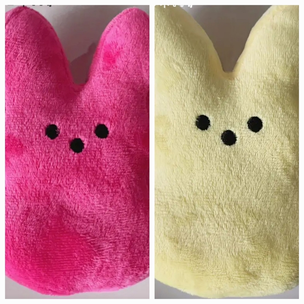 🔥5/$20 Cute bunny storage plush set of 2